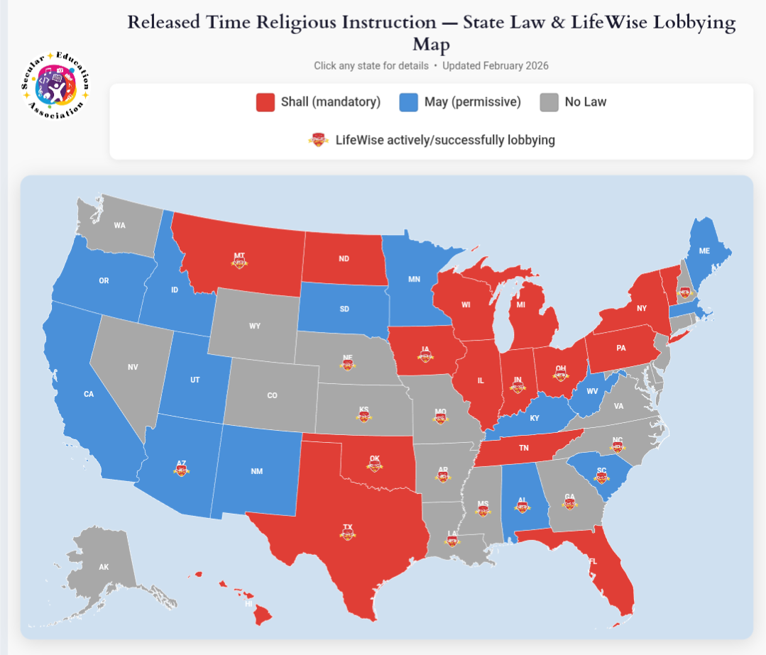 State Laws with RTRI |Secular Education Association