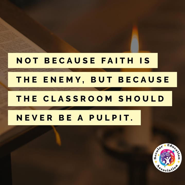 Faith is meaningful, but classrooms should be places where every child belongs —…