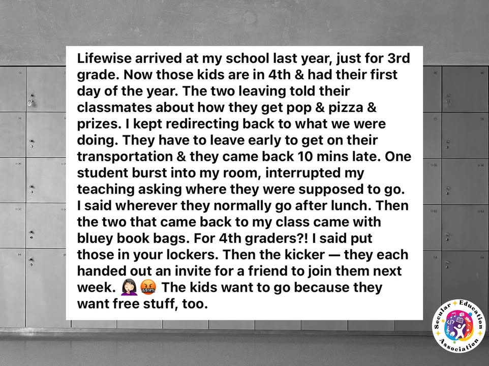 Posted anonymously in our private group.