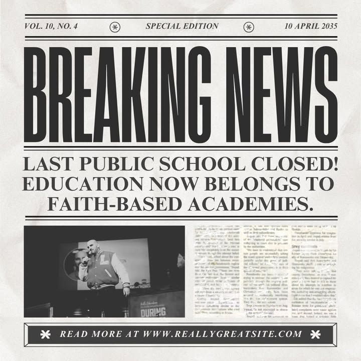 We know they want to destroy public education —