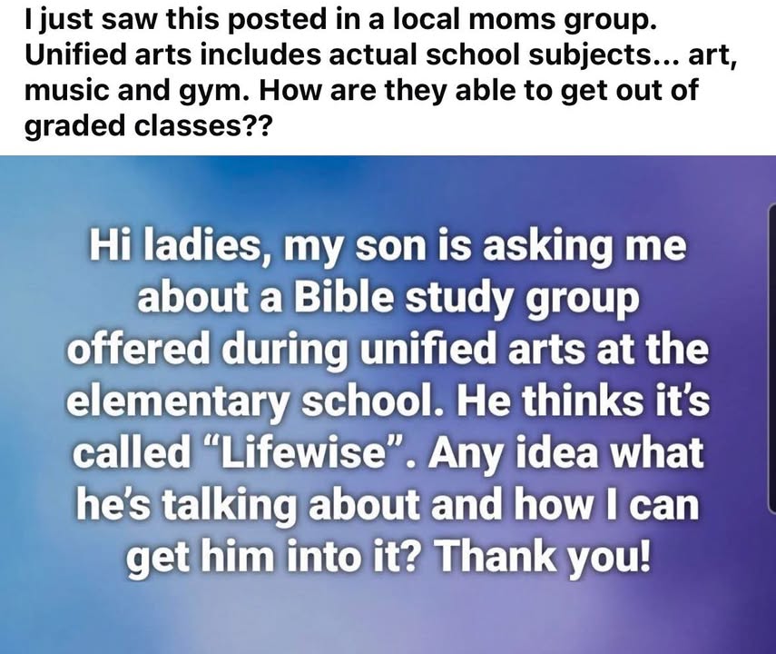 What class do kids miss for released-time religious instruction?