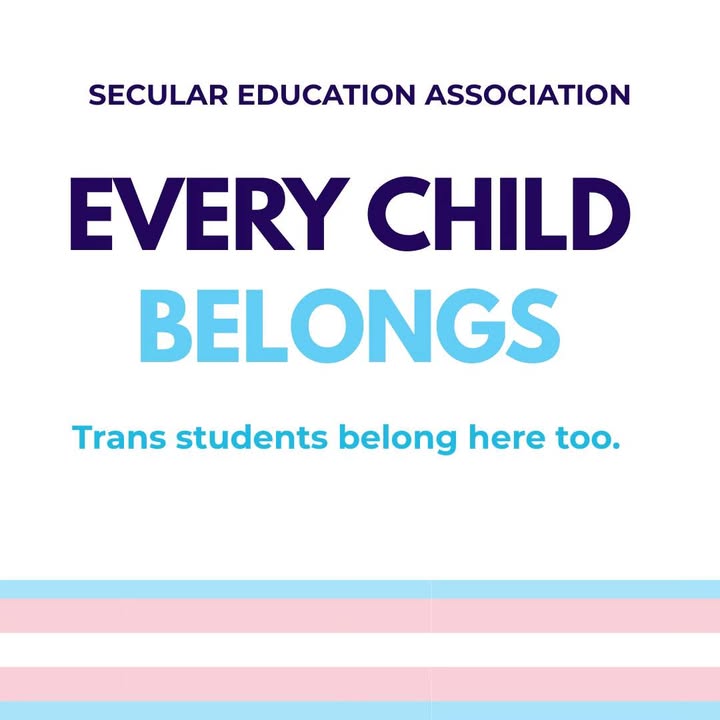 Every child belongs in public school. That includes trans students.