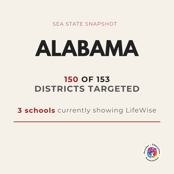ALABAMA: LifeWise is already targeting nearly the entire state.
