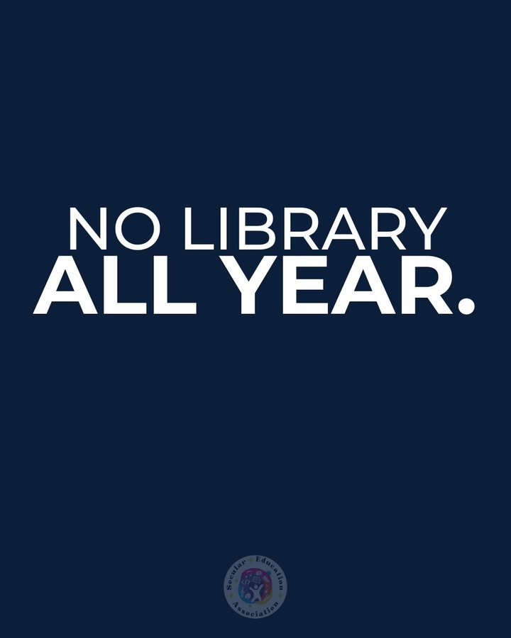 A child went an entire school year without library because that was when LifeWis…