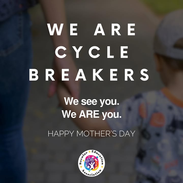Happy Mother’s Day to the moms and caregivers breaking cycles.