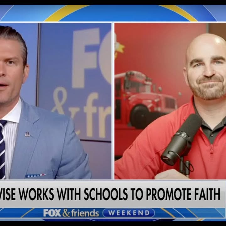 That is Lifewise Academy CEO, Joel Penton sitting down with Pete Hegseth… hmmm b…