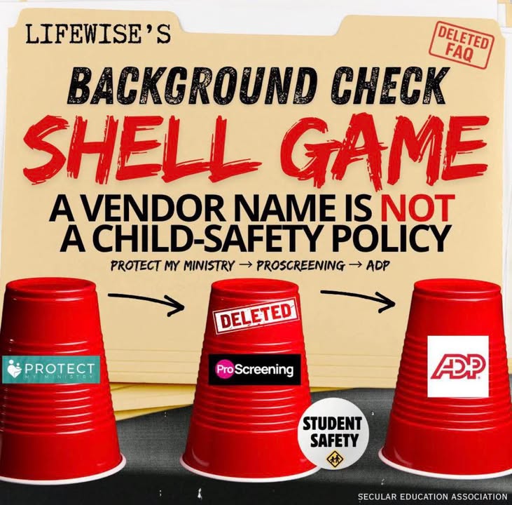 🚨 They didn’t fail LifeWise’s background checks… They passed them.