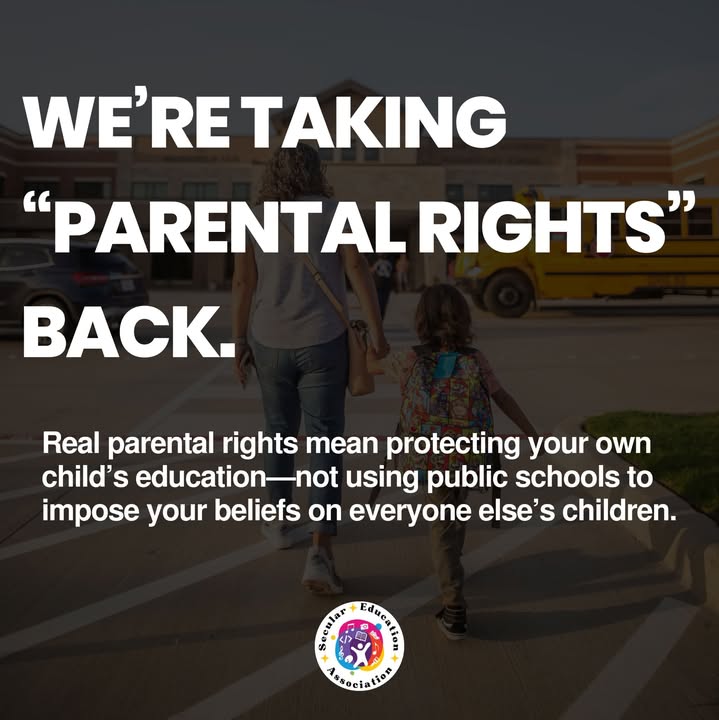 “Parental rights” were never meant to give one group of parents control over eve…