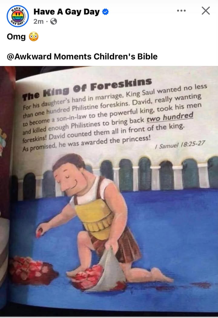 Okay, Have A Gay Day shared this and we need to talk about it. 😳
