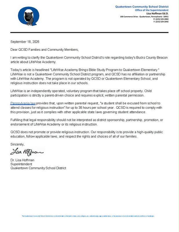 🚨 WITHIN HOURS OF PUBLICATION, THE DISTRICT RESPONDED.